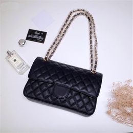 Cross Body For Women 2021 Crossbody Bag Weave Flap Bags Quality Leather Thick Chain Shoulder Messenger Female Handbag And Purse338g