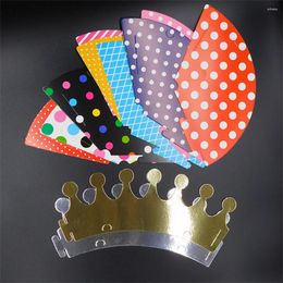 Dog Apparel 11 Pcs Cake Hat Pet Large Birthday Party Hats ForPets Cone Child Happy Decorations