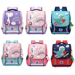 Children Schoolbag Schoolchild Backpack Kindergarten Cute Cartoon Large and Small Kid Backpack Little Girl Bookbag 240129