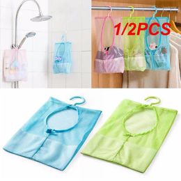 Storage Boxes 1/2PCS Hangable Classified Mesh Bag Bathroom Hanging Underwear Clothes Multi-purpose Net Organizer