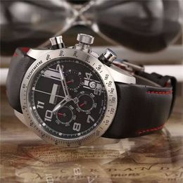 2023 Uhren hochwertiger Edelstahl Herren-Quarz-Stoppuhr Herren-Chronograph-Armbanduhr 551180Y