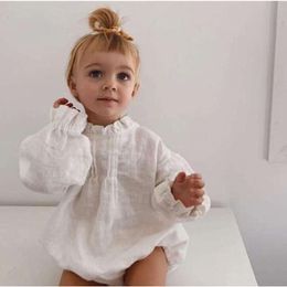 "Adorable Clothing Sets for Infants: Pure Colour Rompers for Baby Boys and Girls, Loose and Comfortable, Perfect for Spring and Autumn, Ages 0-2 Years"