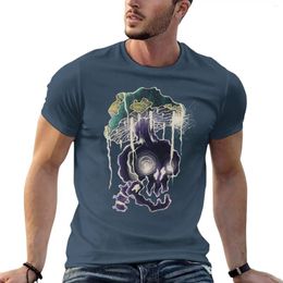 Men's Tank Tops Mushroom Skull (large Print Cutout) T-Shirt Boys Whites Funnys Heavyweights Mens T Shirt Graphic