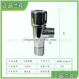 Kitchen Faucets Orc Faucet Quick Opening Ceramic Core 9002/9801 Extended 4-Minute Household Toilet Angle Vae Drop Delivery Home Gard Dhmcv