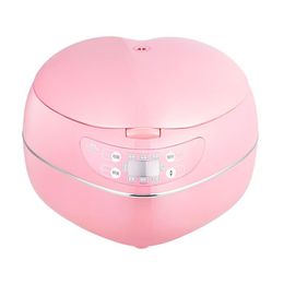 220V 1 8L 300w Heart-shaped Rice cooker 9hours insulation Stereo heating Aluminum alloy liner Smart appointment 1-3people use223O