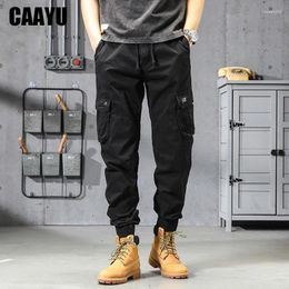 Men's Pants CAAYU Cargo Tactical Classic Outdoor Hiking Trekking Army Joggers Pant Military MultiPocket Trousers Casual