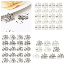 Charms 20pcs Class OF 2024 Alloy Pendant 25x20mm Jewelry Making DIY Handmade Bracelet Necklace Accessories Materials