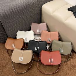 Women's Crossbody Versatile Autumn and Winter New Small Square Underarm Saddle High End Single Shoulder Bag 2024 78% Off Store wholesale