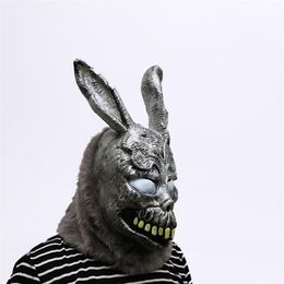 Animal Cartoon Rabbit mask Donnie Darko FRANK the Bunny Costume Cosplay Halloween Party Maks Supplies T200116309y