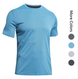 LL Outdoor Mens Sport T Shirt Quick Dry Sweat-wicking Short Top Men Wrokout Sleeve Designer Fashion Clothing Tees Tshirt4366