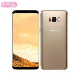 Odnowiony oryginalny Samsung Galaxy S8 S8 Plus G955F G955U 4G 6,2 cala Octa Core 4GB RAM 64GB ROM Smart Telefon komórkowy