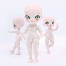 12cm Height Cute Ob11 Doll Toy 112 Bjd Multi Joints Movable Diy Dress Up Toys 240129