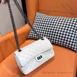 designer bag tote bag White Black Lambskin French Handbags Designers Gold-Tone Silver-Tone Metal Chain High Capacity Hardware luxury fashion wallet