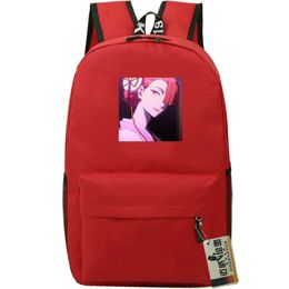 Ozaki Kouyou backpack Bungo Stray Dogs day pack Anime school bag Cartoon Print rucksack Sport schoolbag Outdoor daypack