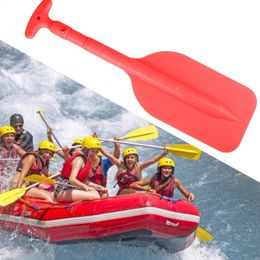 Collapsible Oar Kayak Jet Ski and Canoe Telescoping Plastic Boat Paddles Small Safety Water Sport Accessories 240127