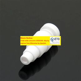 1pcs Ceramic Domeless Ceramic Nails Vaporizer 6 in 1 10mm 14mm 18mm Male Female Domeless Banger Nails ZZ