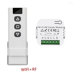 Remote Controlers Tuya Smart Life Wifi Rf Curtain Switch 433mhz Transmitter Control Window Blinds