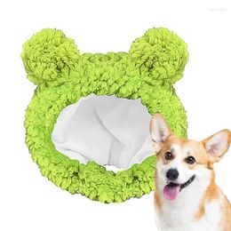 Dog Apparel Pet Bear Costume Soft Small Hat Fuzzy Products For Puppies And Kittens Christmas Party Cosplay