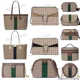 Designer Bag Classic wallte Ophidia Handbags Women Shoulder Crossbody Bags Tote Shopping Messenger Cross Body Satchel Vintage Handbag Fashion Shell Purses Luxury