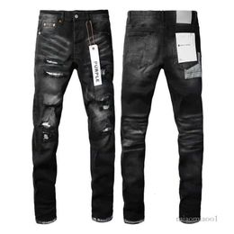 2024 Jeans di marca viola American High Street Black Vintage Trasmissione in diretta915p
