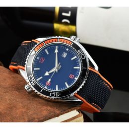 Women'S Watches Aaa Mens Watches Designer Watch 42Mm Matic Mechanical Movement Rubber Strap Sports Wind Fashion Wristwatch Montre De Dhicq