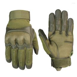 Cycling Gloves Motorcycle Breathable Men Ladies Leather Multifunctional Tactical Riding Winter