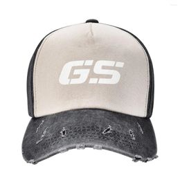 Ball Caps GS Logo Outfit Men Women Baseball Motorcycles Motocross Distressed Denim Washed Hat Outdoor Travel Casquette Dad