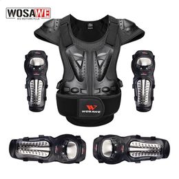 WOSAWE Sports Motorcycle Armour Protector Jacket Body Support Bandage Motocross Guard Brace Protective Gears Chest Ski Protection 240124
