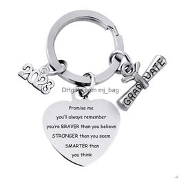 Party Favor 2023 Graduation Gifts High School College Keychain For Boys Girlssenior Graduate Master 1224115 Drop Delivery Home Garden Dhh3B