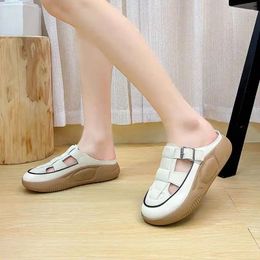 Sandals Boat Women Shoes High Heel Trend Summer 2024 Female Woman Socks Slippers Tennis