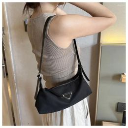 Evening Bags Korean Shoulder Bag For Women 2024 Nylon Cloth Trend Brand Large Ladies Tote Fashion Luxury Designer Female Handbags Purses