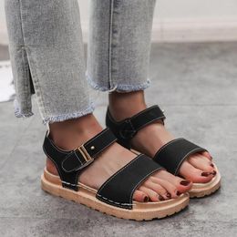 Sandals Casual Flat Fashion For Women Mouth Fish Summer Women's Slipper Shoes