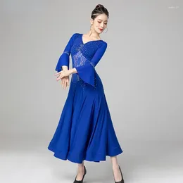 Stage Wear Ballroom Dance Dress For Women Competition Dresses Standard Dancing Clothes Waltz Tango Foxtrot Flamenco