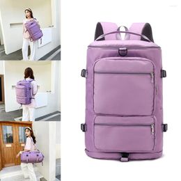 Outdoor Bags Women Large Capacity Crossbody Bag With Compartments Shoulder Travel Backpack Multi-pocket Yoga Ffor & Backpacking