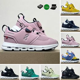 20211 Cloud Kids Shoes Sports Outdoor Athletic UNC Black children White Boys Girls Casual Fashion Sneakers Kid Walking Toddler Sneakers 22-35