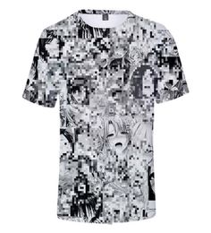 Ahegao 3D t shirt Summer 2019 anime top short sleeved fashion Tshirt hip hop short sleeved fun casual tshirts for MenWomen T2001695276