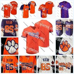 Baseball College Wears Clemson Tigers 8 Logan Davidson 28 Seth Beer 9 Greene 10 Kyle Wilkie 23 Carson Spiers 12 Justin Wrobleski NCAA Col High 2