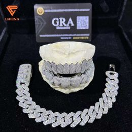 Fashion Jewellery Grills Hip Hop Silver Teeth Moissanite Grills Removable Crystal Custom Gold Tooth Socket Braces for Men
