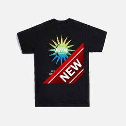 Uprising Sun Tee Print 230g Heavy Short Sleeve Street Trendy Brand T-shirt