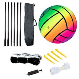 Volleyball Net For Backyard Sports Net Backyard Volleyball Net Badminton Net Rack Volleyball Nets With Portable Storage Bag For 240119