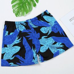 Men's Shorts Mens Swimming Trunks Flat Corner Beach Resort Water Park Soaking Spring Digital Printed For Boys 5-6 T