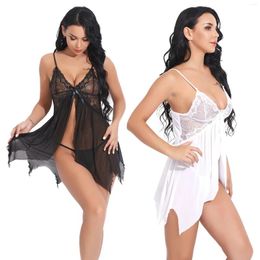 Bras Sets Wholesale Sexy Lingerie Manufacturer Offering European And American Lace Robe Belt Two-piece For Women.
