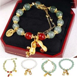 Charm Bracelets Bracelet Peanut Pendant Retro Chinese Style Elegant Jewelry Gift For Girlfriend Design