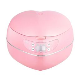 220V 1 8L 300w Heart-shaped Rice cooker 9hours insulation Stereo heating Aluminium alloy liner Smart appointment 1-3people use244b