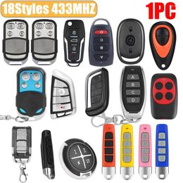 Remote Controlers 18 Styles 433mhz Wireless Copy Control 4 Button Clone Garage Door Opener Key For Cloning Car CAME Remotes