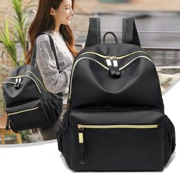 School Bags Women Backpack Fashion Leisure Back Pack Korean Ladies Knapsack Casual Travel Girls Bagpack Oxford Cloth Shoulder Bag