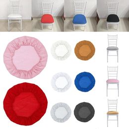 Chair Covers 1PC Spandex Slipcover Removable Round Bar Stool Protector Cover Wedding Dining Banquet Stretch Seat Home Decor