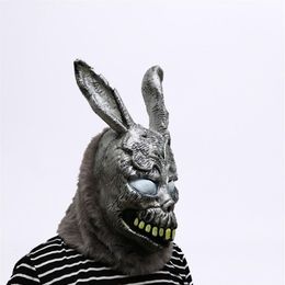Animal Cartoon Rabbit mask Donnie Darko FRANK the Bunny Costume Cosplay Halloween Party Maks Supplies T200116292s