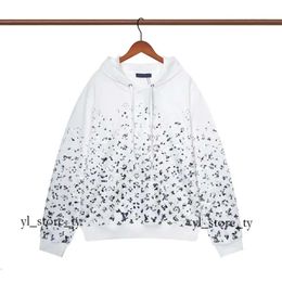 Yeni Luxurys Erkek Hoodies ve Sweatshirts Kış Kırışıklık Kuzey Yazı Tasarımcısı Uzun Kollu Moda Hoodie Louiseity Purse Vuttonly Crossbody Viutonitys 473