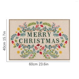 Carpets Christmas Doormat Funny Rugs Way No Slip Mat For Welcome Back Rubber With Theme Kitchen Entrance Decor